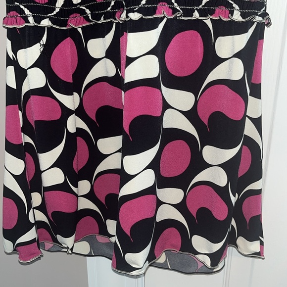 NWOT Max Studio Retro Halter Sleeveless Tank Top Sz M - Picture 3 of 7